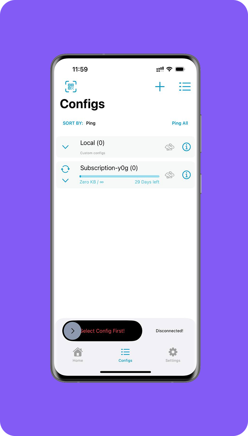 V2Box на Android