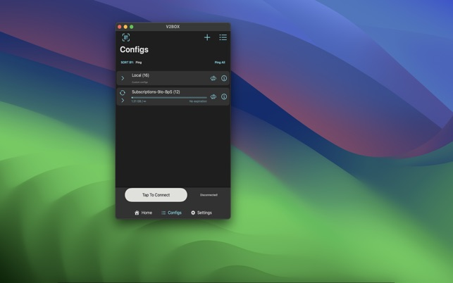 V2Box на macOS